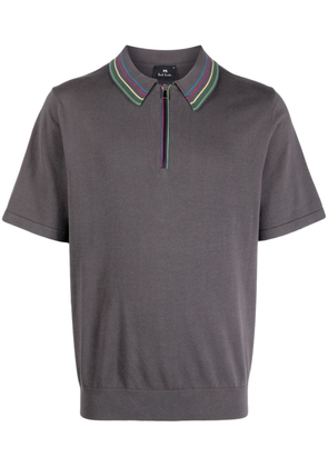 PS Paul Smith Sports Stripe cotton polo shirt - Brown