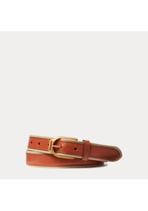 Welington Leather & Canvas Belt