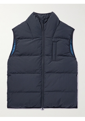 A Kind Of Guise - Vinjar Quilted Padded Recycled-Shell Gilet - Men - Blue - XS