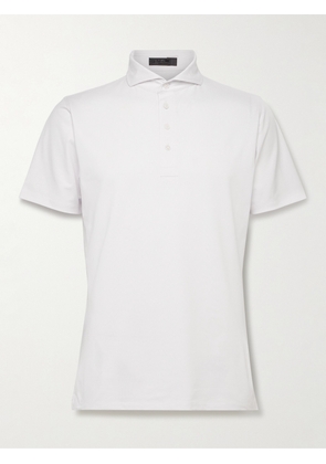 G/FORE - Essential Stretch-Piqué Golf Polo Shirt - Men - White - S