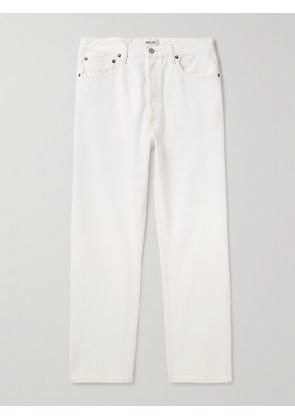 AGOLDE - 90's Straight-Leg Distressed Jeans - Men - White - UK/US 30