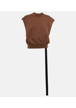 Rick Owens Oversized cotton jersey top