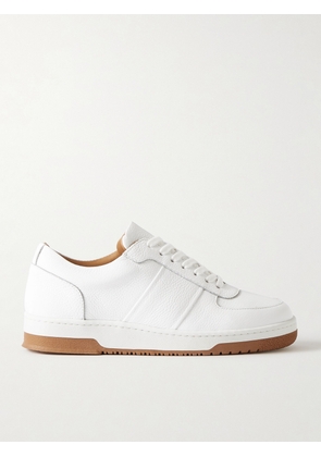 Mr P. - Atticus Full-Grain Leather Sneakers - Men - White - UK 7