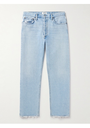 AGOLDE - 90's Straight-Leg Distressed Jeans - Men - Blue - UK/US 28