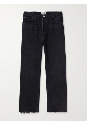 AGOLDE - 90's Straight-Leg Distressed Jeans - Men - Black - UK/US 28