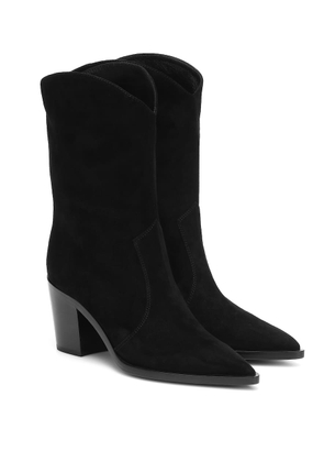 Gianvito Rossi Denver suede ankle boots