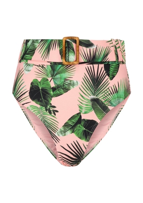 Alexandra Miro Ursula palm-print bikini bottoms