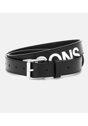 Comme des Garçons Wallet Huge logo leather belt