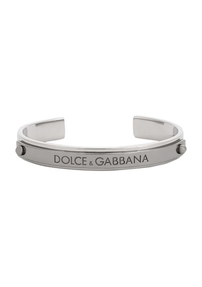 Rigid bracelet with Dolce & Gabbana logo