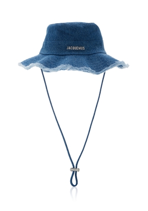 Jacquemus - Le Bob Artichaut Denim Bucket Hat - Blue - EU 58 - Moda Operandi