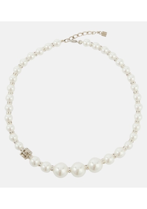 Givenchy Swarovski®-embellished faux pearl necklace