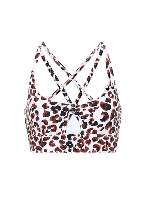 Varley Fountain leopard-print sports bra