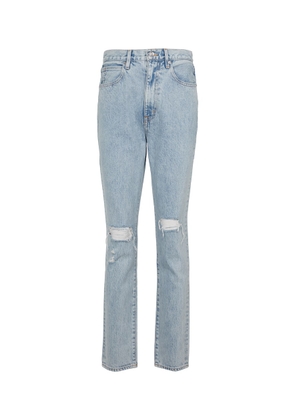 SLVRLAKE Beatnik high-rise distressed jeans
