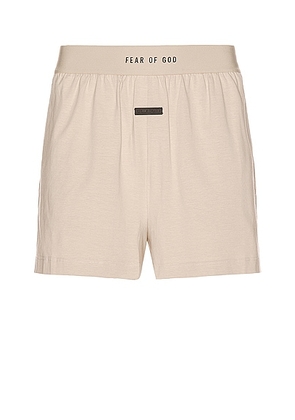 Fear of God Lounge Short in Cement - Light Grey. Size S (also in ).