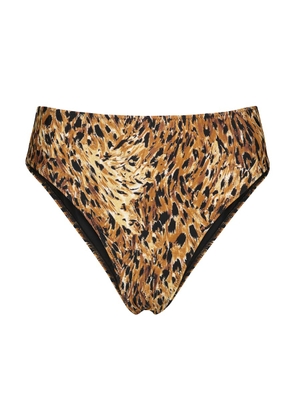 Tropic of C Vibe animal-print bikini bottoms