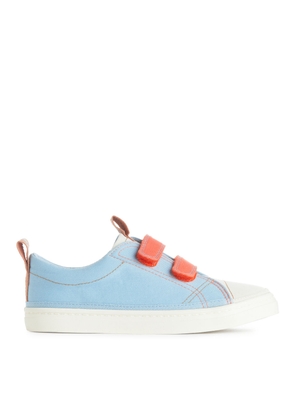 Canvas Trainers - Blue