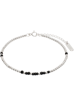 Numbering Silver & Black #7999 'The Beads' Bracelet