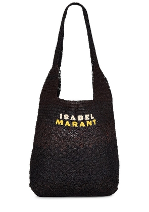 Isabel Marant Praia Medium Bag in Black.
