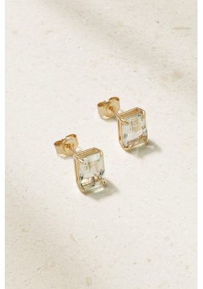 Mateo - 14-karat Gold Amethyst Earrings - One size