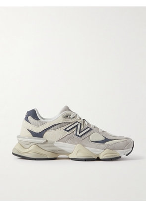 New Balance - 9060 Suede And Mesh Sneakers - Gray - US 4,US 4.5,US 5,US 5.5,US 6,US 6.5,US 7,US 7.5,US 8,US 8.5,US 9,US 9.5,US 10,US 10.5,US 11