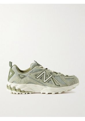 New Balance - 610 Suede And Mesh Sneakers - Green - US 4,US 4.5,US 5,US 5.5,US 6,US 6.5,US 7,US 7.5,US 8,US 8.5,US 9,US 9.5,US 10,US 10.5,US 11