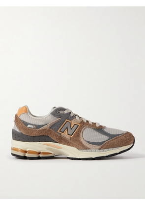 New Balance - 2002r Leather-trimmed Mesh And Suede Sneakers - Brown - US 4,US 4.5,US 5,US 5.5,US 6,US 6.5,US 7,US 7.5,US 8,US 8.5,US 9,US 9.5,US 10,US 10.5,US 11