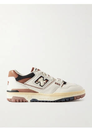 New Balance - 550 Leather Sneakers - White - US 4,US 4.5,US 5,US 5.5,US 6,US 6.5,US 7,US 7.5,US 8,US 8.5,US 9,US 9.5,US 10,US 10.5,US 11