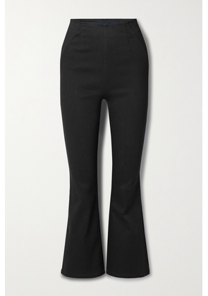 Veronica Beard - Off-duty Carson Stretch-denim Bootcut Jeans - Black - x small,small,medium,large