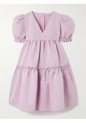 Nina Ricci - Pleated Taffeta Mini Dress - Pink - FR34,FR36,FR38,FR40,FR42,FR44,FR46