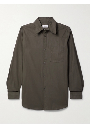 LEMAIRE - Cotton-poplin Shirt - Brown - FR34,FR36,FR38,FR40,FR42,FR44