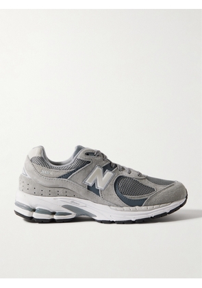 New Balance - 2002r Leather-trimmed Mesh And Suede Sneakers - Gray - US 4,US 4.5,US 5,US 5.5,US 6,US 6.5,US 7,US 7.5,US 8,US 8.5,US 9,US 9.5,US 10,US 10.5,US 11