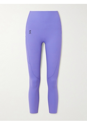 ON - Movement Stretch Recycled-jersey Leggings - Purple - x small,small,medium,large,x large