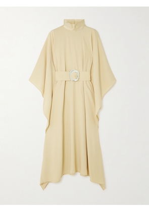Taller Marmo - Moon Belted Crepe Kaftan - Gold - One size
