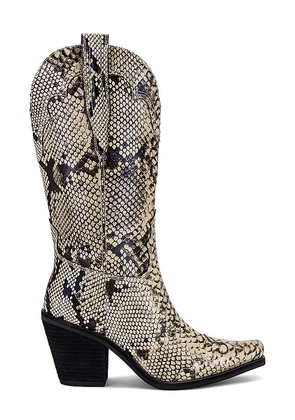 RAYE Amarillo Boot in Cream,Black. Size 10, 6, 6.5, 7, 7.5, 8, 8.5, 9, 9.5.