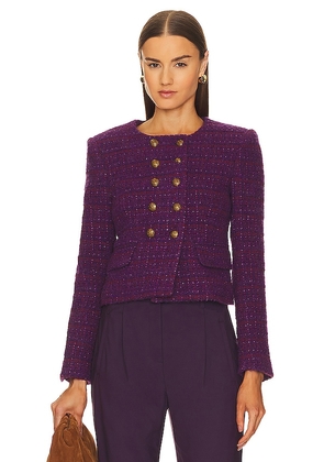 Veronica Beard Bentley Jacket in Purple. Size 14, 16, 2.