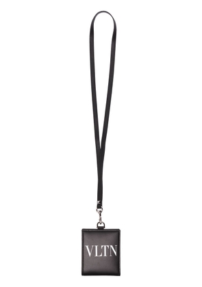 Valentino Garavani VLTN wallet necklace - Black