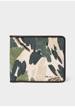 Ps Paul Smith Camouflage Billfold Wallet