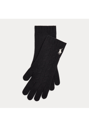 Touch Screen Cable Wool-Cashmere Gloves