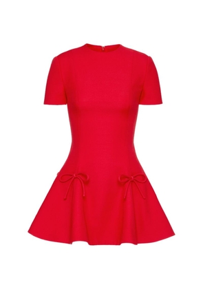 Valentino Garavani Wool-Silk Mini Dress