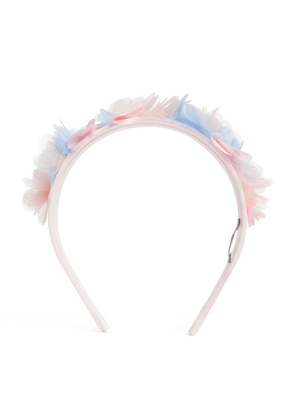 Il Gufo Floral Embellished Headband