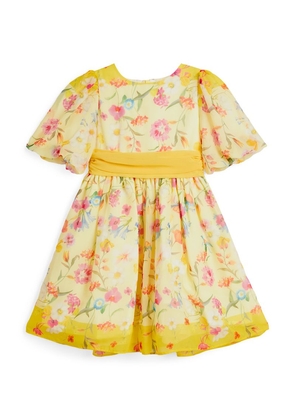 Patachou Floral Puff-Sleeve Dress (3-12 Years)