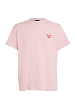 A. P.C. Logo Print T-Shirt