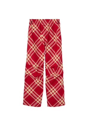 Burberry Check Cargo Trousers