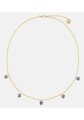 Shay Jewelry 18kt gold necklace with sapphires