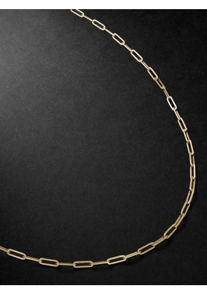 Mateo - Long Link Gold Chain Necklace - Men - Gold