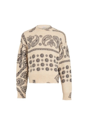8 Moncler Palm Angels - Tripical Print Sweater