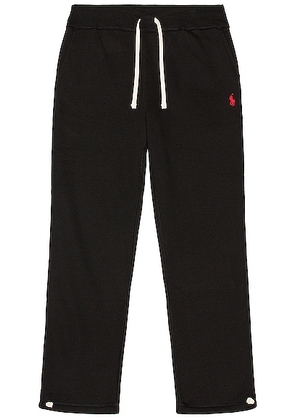 Polo Ralph Lauren Fleece Pant Relaxed in Polo Black - Black. Size L (also in M).