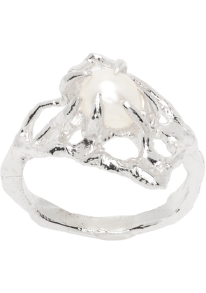 Harlot Hands SSENSE Exclusive Silver Leila Ring