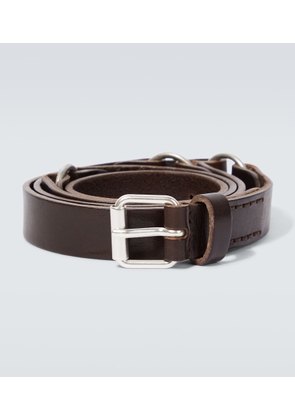 Our Legacy Ring 25 leather belt