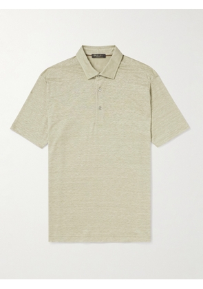 Loro Piana - Linen Polo Shirt - Men - Brown - S
